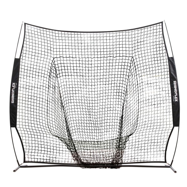 Champion Sports Baseball Softball Net: Rhino Flex Baseball/Softball Pitching and