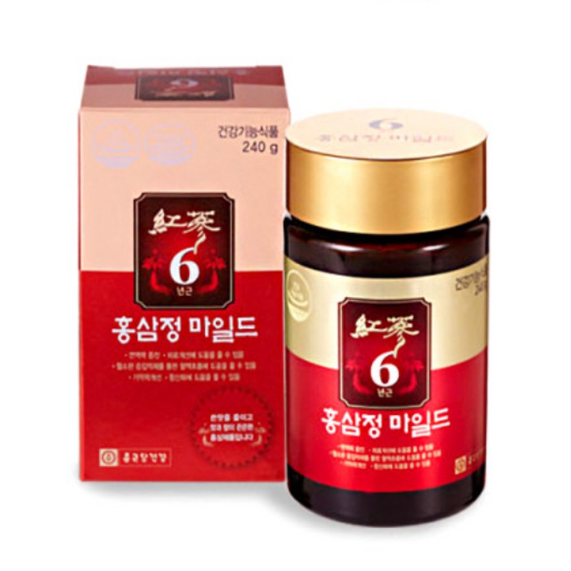 Chong Kun Dang Health 6-year-old red ginseng extract mild 240g