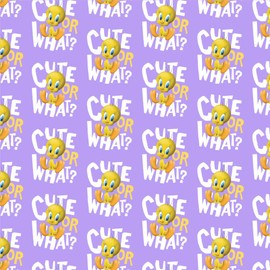 GRAPHICS & MORE Looney Tunes Tweety Cute or What Gift Wrap Wrapping Paper Rolls