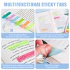Pack of 2000 Sticky Notes, Sticky Notes Book Tabs Post