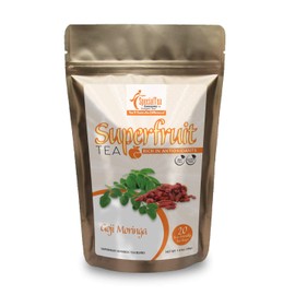 Goji Moringa Rooibos SUPER FRUIT Tea Blend, 20 Tea Bags