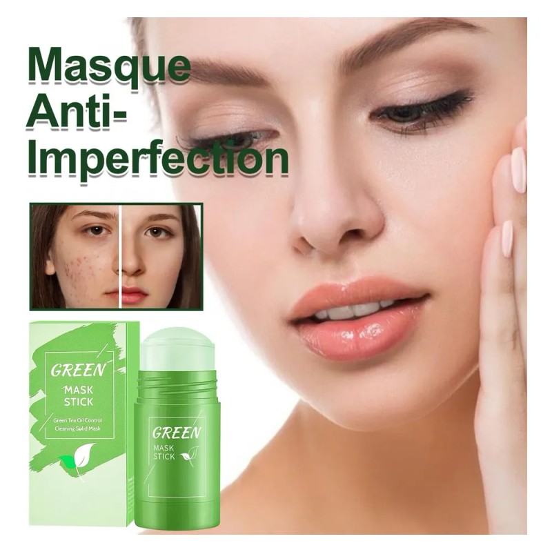 Máscara Facial Té Verde Mejorar Eficazmente Los Puede La