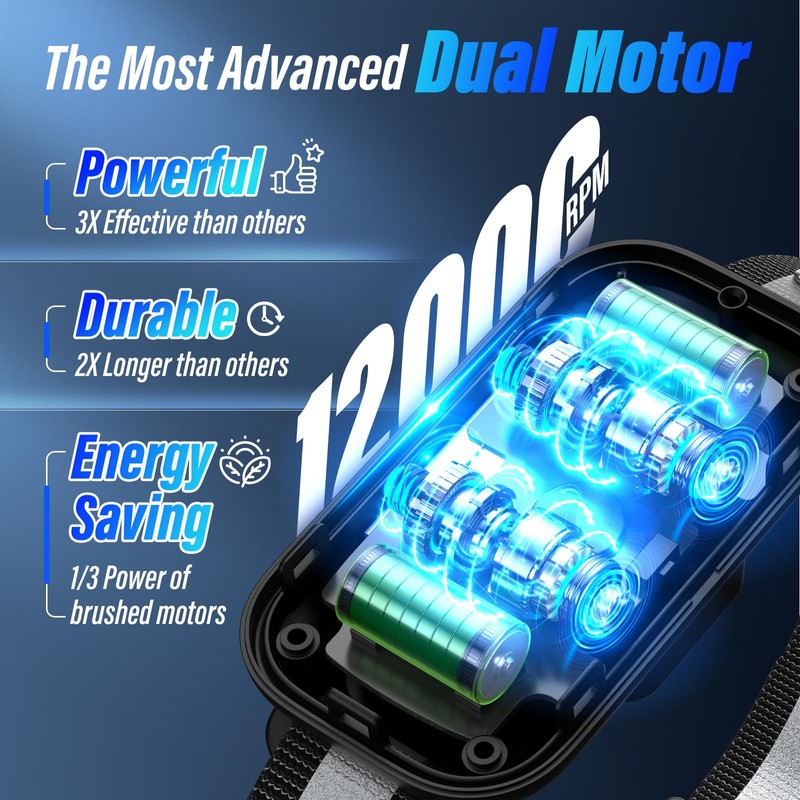 Dog Bark Collar, Smart Barking Collar with 4 Modes, 7