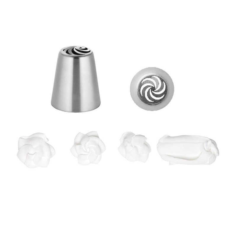 thermohauser Russian nozzles set (stainless steel), 8 pieces, diameter 26.75