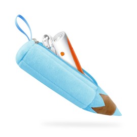 Tiptoi Pencil Case for Collectable Pencil Case for Edurino Pen and Figure, blue pencil, Kids Backpack