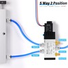 BLCH PNEUMATIC Solenoid Valve 4V110-06 DC24V Single Coil Pilot-Operated Electric