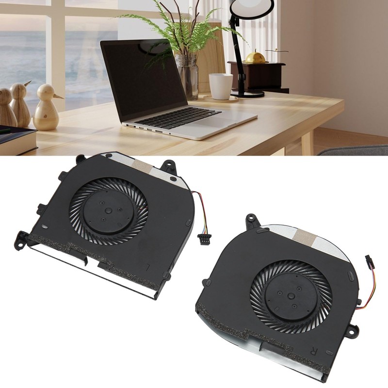 Fan for XPS 15 9570 7590 Series 008YY9 0TK9J1 Laptop