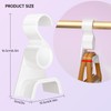 BOCONY Purse Hanger for Closet 6 Pcs, Acrylic Purse Organizer