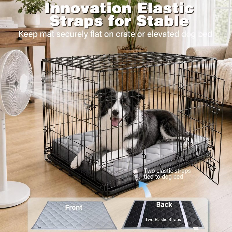 JoyBlooms Cooling Mat for Dogs 2Pack Cooling Pad for Dogs