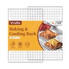 VRUIFA 2PCS Cooling Racks for Cooking and Baking, Stainless Steel