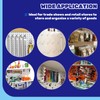 Waltool 40Pcs 4" /100mm Stainless Steel Pegboard Display Hooks Bulk