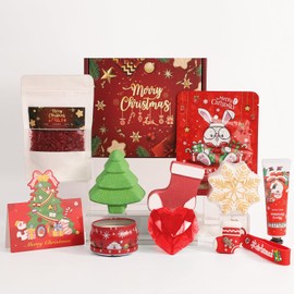 Christmas Pamper Gifts for Women Relax, Hamper Gifts for Women Christmas, Bath Sets for Women Xmas Gifts, Self Care Package for Her, Presents Kit Ideal for Sister, Women's, Best Friend Gifts