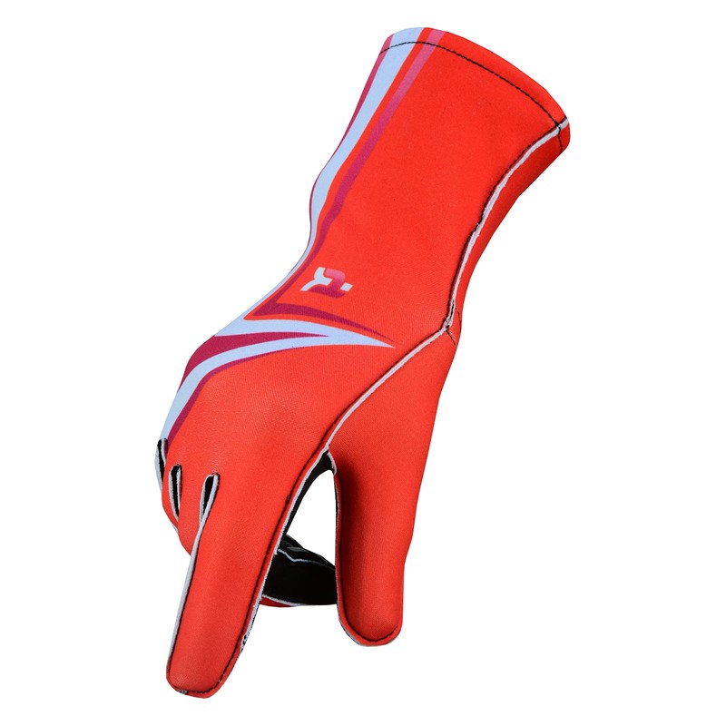 TK Karting Gloves Go-Kart Racing Gloves Rally Gloves Printed Design