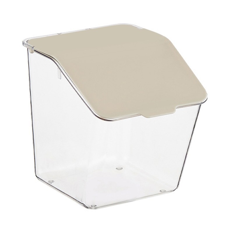 4PCS Kitchen Storage Box Wall Mount Plastic Food Container with
