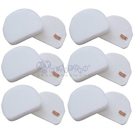 Eztronics Corp6x Foam Felt Filter For Shark NV480 NV450 NV481 Replacement Park XFF450 XHF450