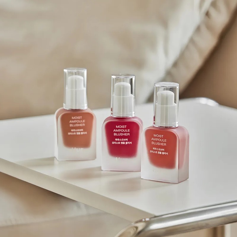House Of Hur Moist Ampoule Blusher Tono Del Maquillaje Rose
