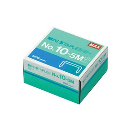 Max Mini Staples, for Use in Max HD-10DF, 5/1-Inch Width, 3/16-Inch Long