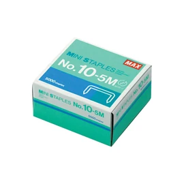 Max Mini Staples, for Use in Max HD-10DF, 5/1-Inch Width, 3/16-Inch Long