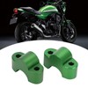 Pair Motorcycle Handlebar Clamp Riser 30mm Height CNC Aluminum Alloy