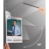 SVIAO Acrylic Clear Sign Holder Wall Hanging Photo Display Pop