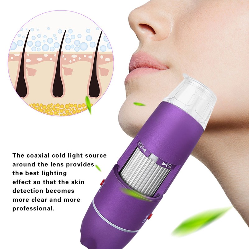 Digital Microscope USB Endoscope Beauty Skin Tester Hair Follicle Scalp