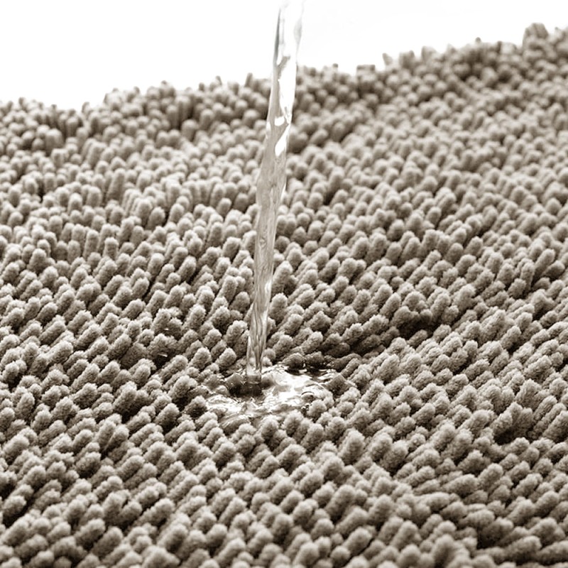 MOONLIGHT BEDDING Bath Mat Non Slip Anti Mould - Chenille