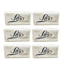 Lirio Dermatologico Bar Soap Glycerin Enriched Antibacterial Soap - 5.3 Oz, 6PCs