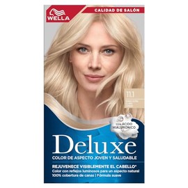 Wella Deluxe Tinte Permanente 11.1 Rubio Ultra Claro Cenizo