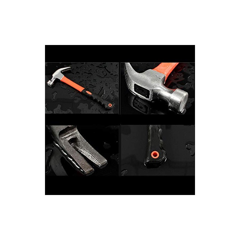 Claw Hammer Nail Hammer Tool Multifunctional Angle Hammer with Plastic