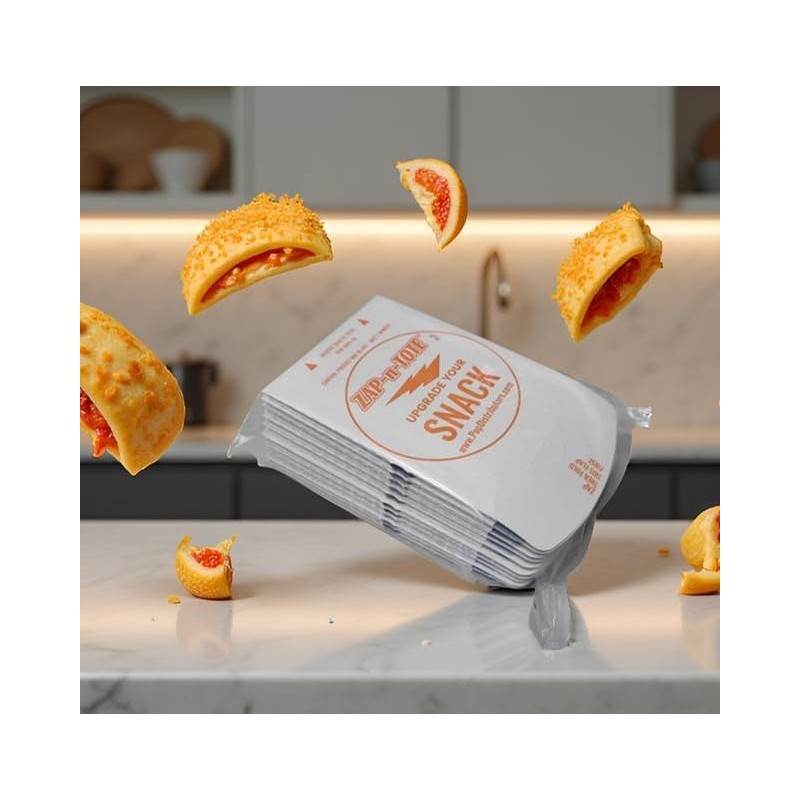 Zap-n-Tote. Convenient, Disposable, Microwaveable Crisping Sleeve for foods like Hot