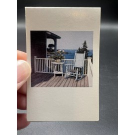 bayview press dollhouse artwork print - 1:12 artwork - dollhouse Beach House