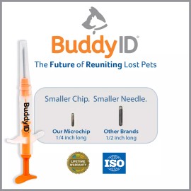 Pro-ID Buddy-ID Microchip Pet Microchip MINI CHIP 134KHZ, ISO