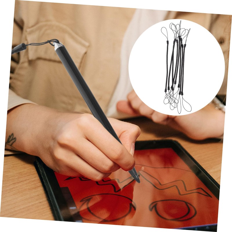 NUOLUX 16 PCS Stylus Pen Neck String Anti Loss Rope