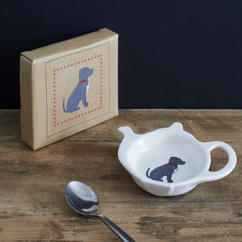Sweet William Staffie Teabag Dish