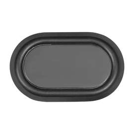 sourcing map Radiator Vibration Plate Loudspeaker Passive Subwoofer Vibration Membrane 80 x 50 mm