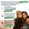 Multivitamin Complex with 24 Vitamins and Minerals + Ashwagandha and