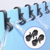 SING F LTD 120PCS Hangings Gutter Hooks Outdoor S Shape