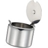 Stainless Steel Sugar Bowl Spice Pot Sugar Canister with Spoon