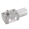 Worm Gear Motor High Torsion 12mm Single Shaft Self Locking