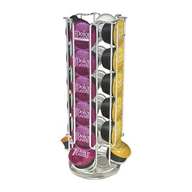 StormBrew Dolce Gusto 24 Coffee Pod Rotating Holder Rack, Capsule Stand