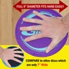 Gliding Discos para Suelos de Madera Dura, Morado, 1 par,
