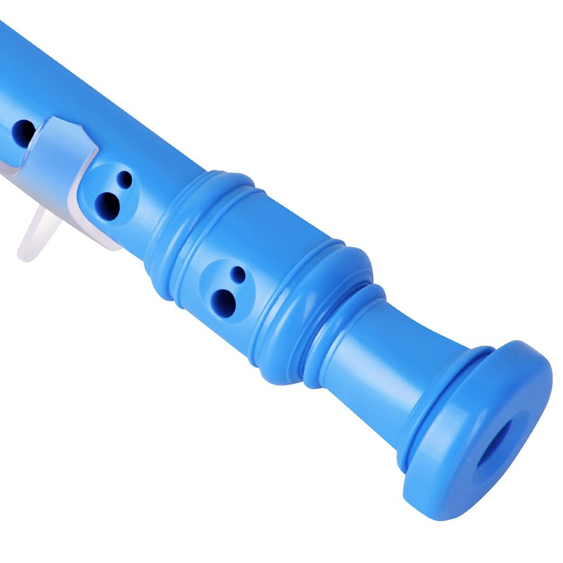 Eastrock German Soprano Recorder 5-Piece for Beginners with Cleaning Rod,