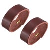 QUARKZMAN Pack of 2 Leather Belt Loop Holders 11.5 cm