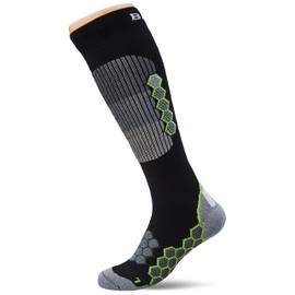 Barts Unisex Advanced Ski Two Ankle Socks, Black, 43/46