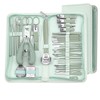 Madenia Maniküre Pediküre Set, 35pcs Pediküre Nagelknipser Nagelpflege Set