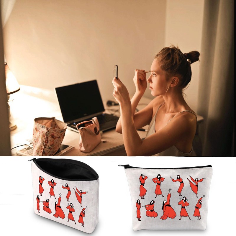 PYOUL Bookish Gift Kate Dancing Dance Cosmetic Bag Inspired Gift