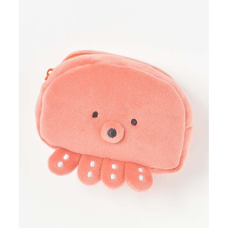 Bleu Bleuet Accent Accent Sea Life Mini Pouch Octopus