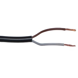 Lumonic 1 m FLRYY Vehicle Cable 2 Core I Vehicle Cable with Cable Cross Section 2 x 0.75 mm² I Cable Trailer 2-Pin Trailer Cable Multi-Core