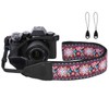 BestSounds Camera Strap Jacquard Fabric 2 Inch Shoulder Strap for