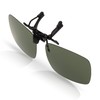 BEZLIT Glasses Attachment Polarised Clip On, gray